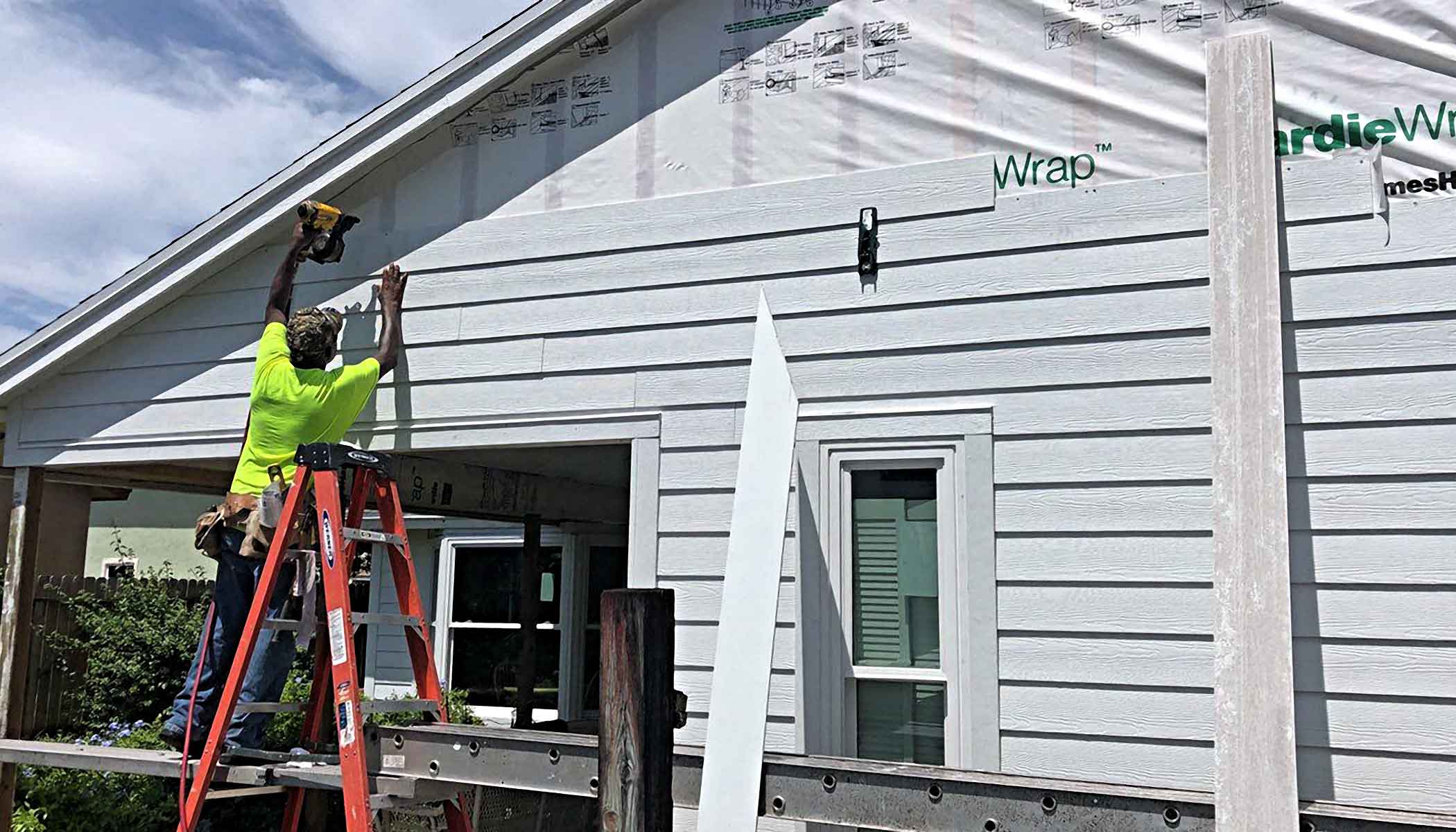 Fiber Cement Siding Installation